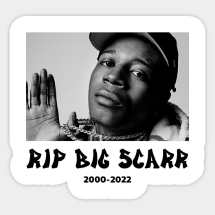 Rip Big Scarr Sticker